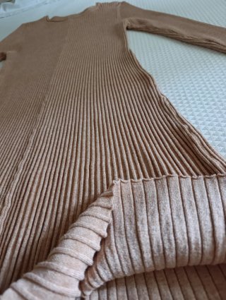 Vestido canalé Talla Única