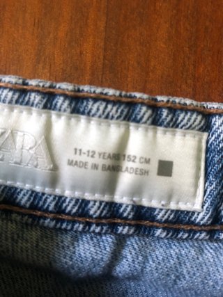 2 bermudas vaqueras niño, 11-12 años