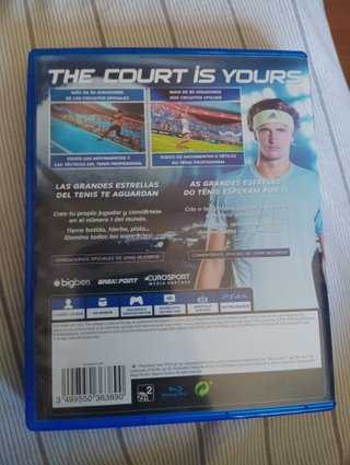 PS4 Tennis World Tour