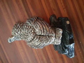 Búho de plata