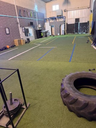 Césped artificial para entrenamiento