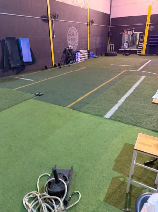 Césped artificial para entrenamiento