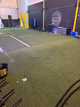 Césped artificial para entrenamiento