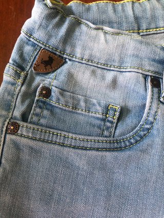 Pantalón corto Lois vaquero desgastado 10 años