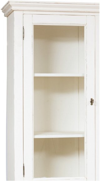 Libreria Country in legno massello di tiglio finit