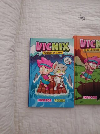 Colección 5 libros Vicnix