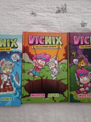 Colección 5 libros Vicnix