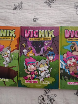 Colección 5 libros Vicnix