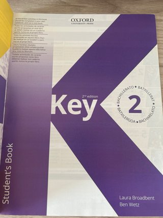 Key Bachillerato 2e 2 Student Book (Spain)