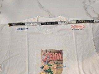 Camiseta vintage promocional Zelda Four Swords GBA
