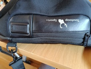 Mochila SuuToop Negra Moto
