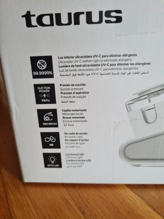 Aspirador Taurus Textile Care UV-C