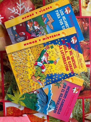 Pack de 3 libros de Geronimo Stilton