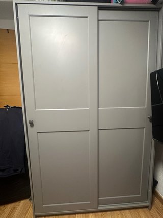 Armario puertas correderas IKEA HAUGA 118x55x199
