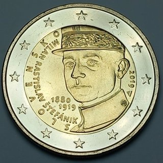 Eslovaquia 2 euros 2019 - UNC