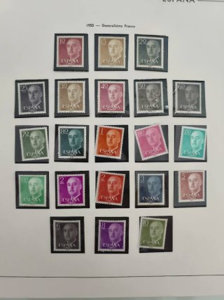 Álbum Sellos España 1955-1963