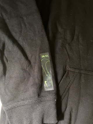 Sudadera Nike Negra Talla M Logo Lima