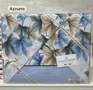 Set lenzuola sopra sotto e federe cotone 100%