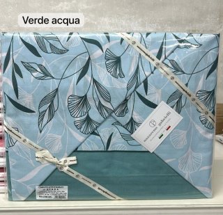 Set lenzuola sopra sotto e federe cotone 100%