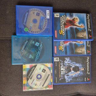 Pack 5 Juegos PS2: Pro Evolution Soccer 5, Lara Cr