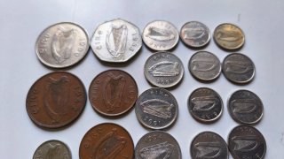 Lote de 22 monedas Irlanda variadas