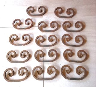 14 Riccioli Ferro Battuto