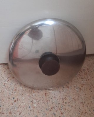 Coperchio pentola acciaio diametro 22 cm