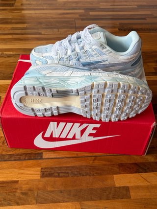 Zapatillas Nike P-6000 Azul y Blanco