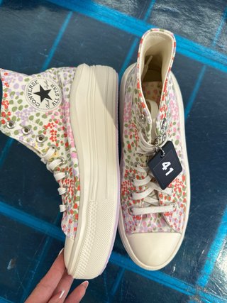 Converse All Star floreali taglia 40