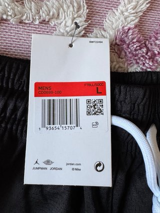 Jordan Shorts Negro