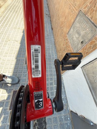 Bicicleta Rockrider Roja