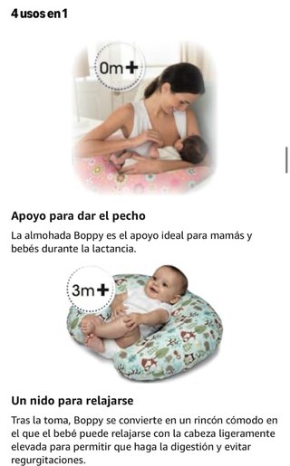 Cojín de lactancia y embarazo Boppy
