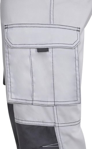 VELILLA Pantalón Stretch Bicolor Trabajo Unisex