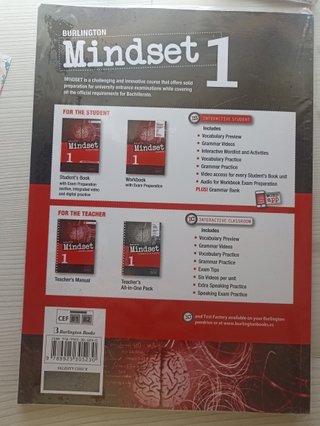 Mindset 1 Bachillerato. Workbook