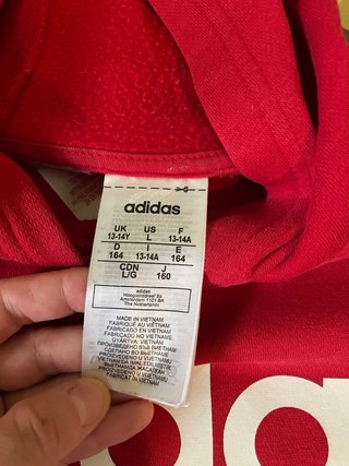 Sudadera Adidas bicolor Talla S