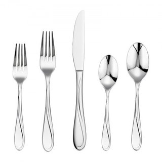 Set di posate da 30 pezzi, acciaio inossidabile pe