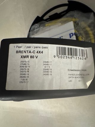 Cadenas de nieve Pewag Brenta-C 4x4