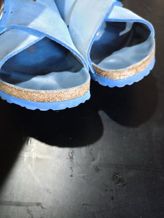 Birkenstock Big Buckle Blu