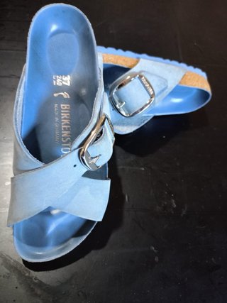 Birkenstock Big Buckle Blu