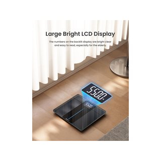 RENPHO Core 1L Báscula digital baño 250kg LED