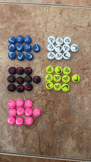 Anti vibraciones para raquetas x50 ud