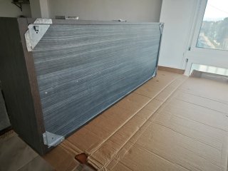 Mueble salón colgante diseño madera