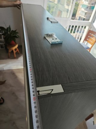 Mueble salón colgante diseño madera