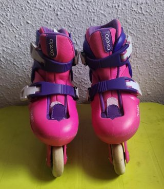Patines en línea para niñas (talla 26-28)