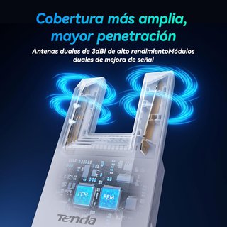Tenda A18 Pro repetidor WiFi dual banda