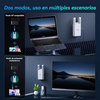 Tenda A18 Pro repetidor WiFi dual banda
