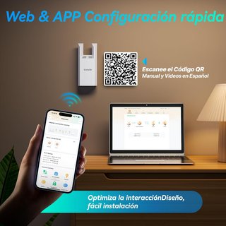 Tenda A18 Pro repetidor WiFi dual banda