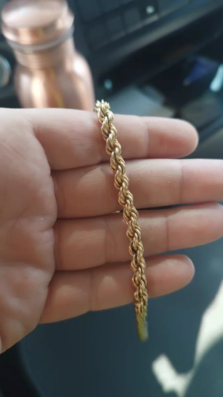 Cordón  Salomónico 18k Oro