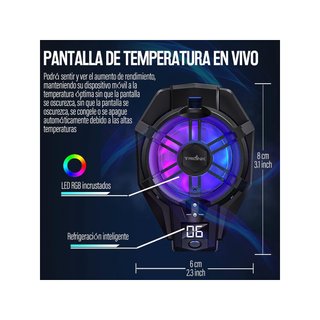 TRILINK refrigeratore per telefono da gioco con batteria
