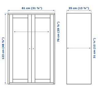 Mueble Kallax Ikea gris
